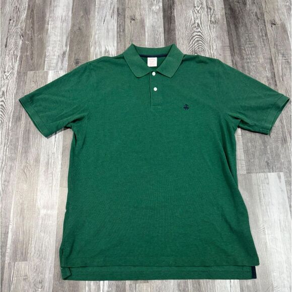 Size L - Brooks Brothers Original Fit Men's Performance Polo "Green" - Picture 1 of 4